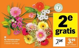 Albert Heijn Ah hamstermixen aanbieding