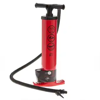 Decathlon Handpomp met dubbele werking 5,2 l - 7 psi | aanbevolen voor opblaasbare tent | 8243066 aanbieding