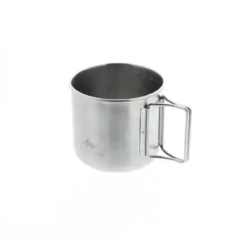 Decathlon Drinkbeker voor hikers en trekkers MH150 rvs (0,4 liter) | 8492721 aanbieding