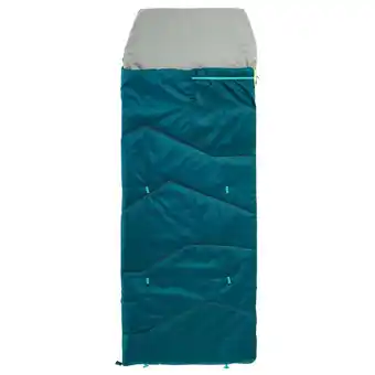 Decathlon Slaapzak voor kinderen MH100 10°C blauw | 8513487 aanbieding