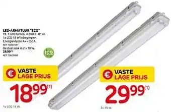 Brico Led-armatuur eco aanbieding