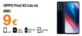 Orange Oppo find x3 lite 5g aanbieding
