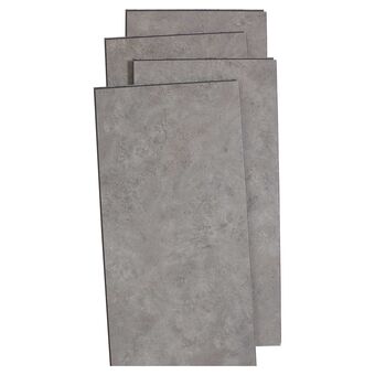Kwantum Pvc Rigid Tegel Tindall Grijs aanbieding