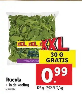Rucola 30g
