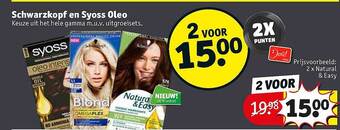 Kruidvat Schwarzkopf En Syoss Oleo aanbieding