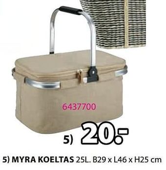 Jysk Myra koeltas aanbieding