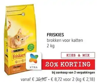 Friskies brokken voor katten