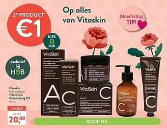 Holland & Barrett Vitamin c illuminating oil aanbieding