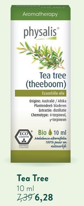 Holland & Barrett Tea tree aanbieding