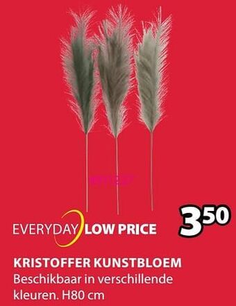 Jysk Kristoffer kunstbloem aanbieding