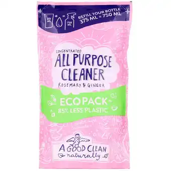 Action A Good Clean allesreiniger navulling Rozemarijn & Gember aanbieding