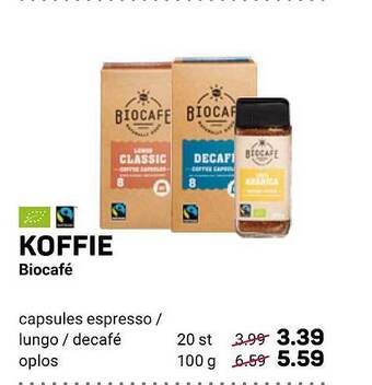 Ekoplaza Koffie aanbieding