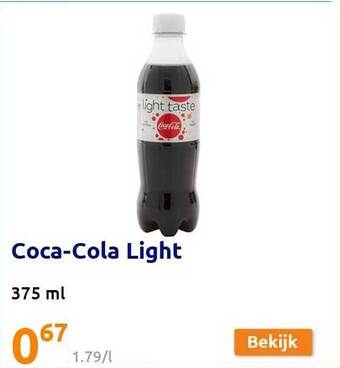Action Coca Cola Light aanbieding