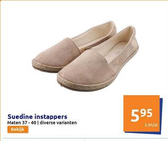 Suedine Instappers