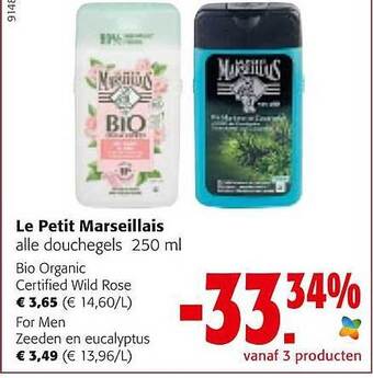 Colruyt Le Petit Marseillais Douchegels aanbieding