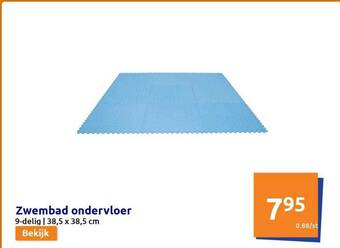Action Zwembad Ondervloer aanbieding