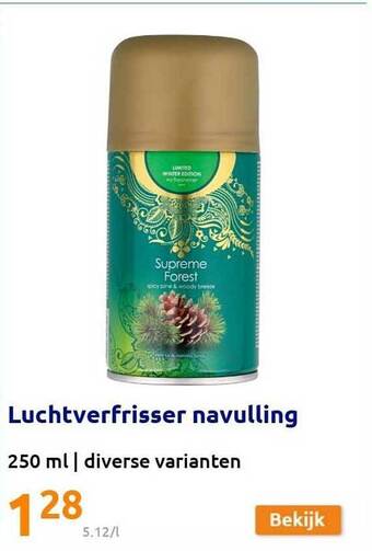 Action Luchtverfrisser Navulling aanbieding