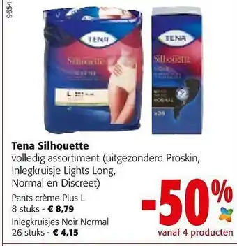 Colruyt Tena Silhouette aanbieding