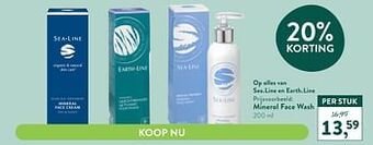 Holland & Barrett Mineral face wash aanbieding