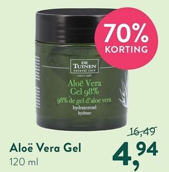 Holland & Barrett Aloë vera gel aanbieding