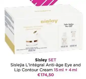 Sisley set sisleÿa l`intégral anti-âge eye and lip contour cream