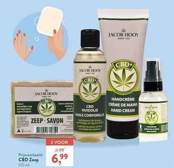 Holland & Barrett Cbd zeep aanbieding