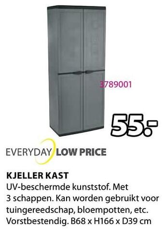 Jysk Kjeller kast aanbieding
