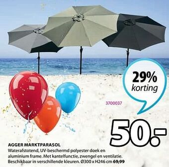 Agger marktparasol