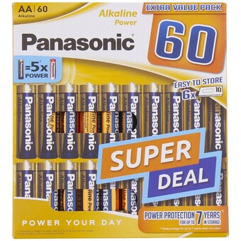 Action Panasonic batterijen AA aanbieding