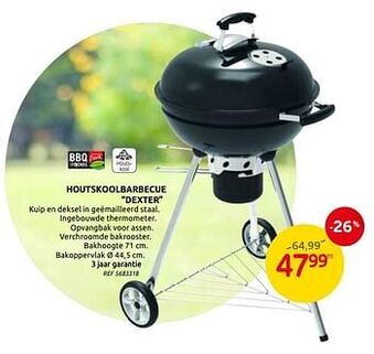 Brico Houtskoolbarbecue dexter aanbieding