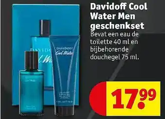 Kruidvat Davidoff Cool Water Men Geschenkset 75ml aanbieding