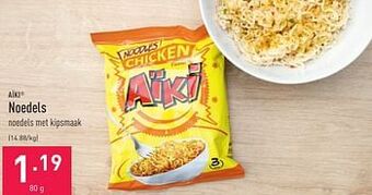 ALDI Noedels aanbieding