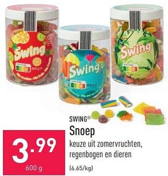 ALDI Snoep aanbieding