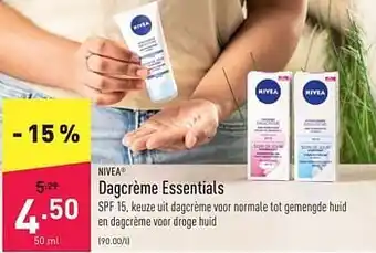 ALDI Dagcrème essentials aanbieding