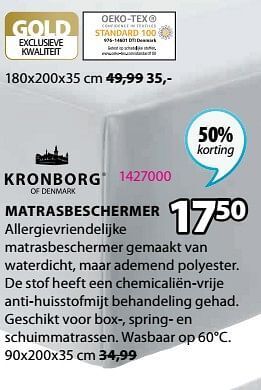 Jysk Matrasbeschermer aanbieding