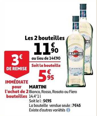 Auchan Martini aanbieding