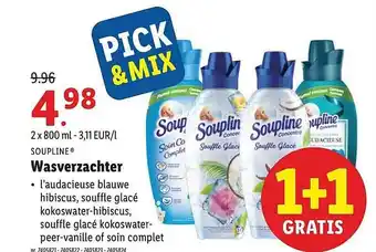 Lidl Soupline Wasverzachter 800ml aanbieding