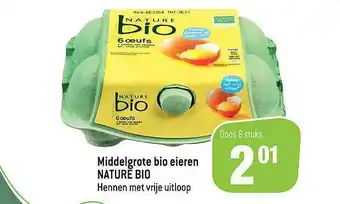 Middelgrote Bio Eieren Nature Bio