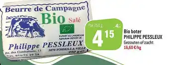 Bio Boter Philippe Pessleux