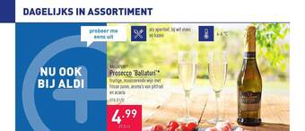 ALDI Prosecco 'ballaturi' aanbieding