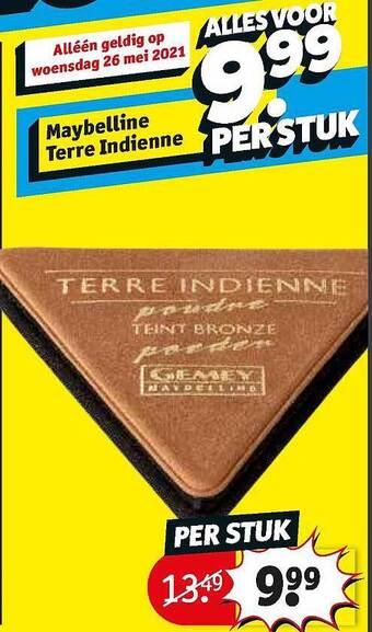 Maybelline Terre Indienne