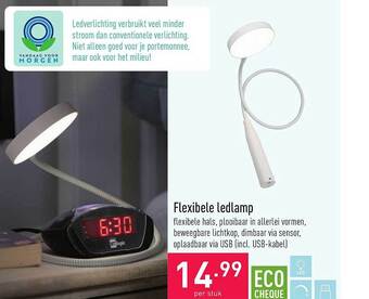 ALDI Flexibele Ledlamp aanbieding