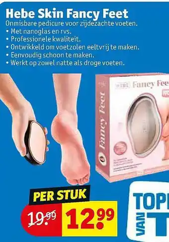 Kruidvat Hebe Skin Fancy Feet aanbieding