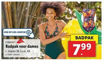 Esmara Badpak Voor Dames