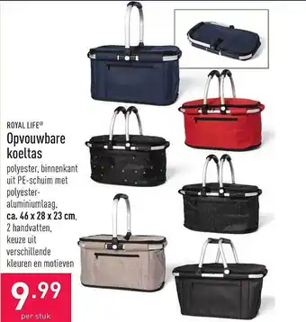 ALDI Royal Life Opvouwbare Koeltas aanbieding