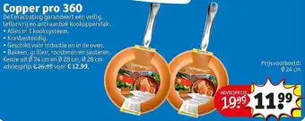 Kruidvat Copper Pro 360 24cm aanbieding