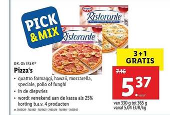 Dr. Oetker Pizza's