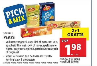 Soubry Pasta's