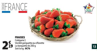 Auchan Fraises aanbieding