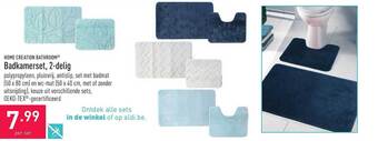 ALDI Home Creation Bathroom Badkamerset 2-delig aanbieding